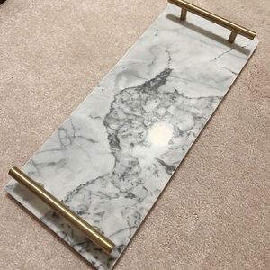 Super Heavy Marble Decor Stand With Handles